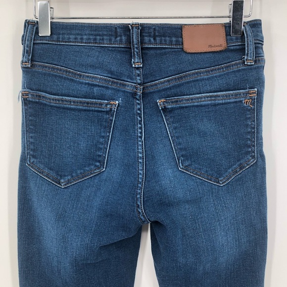 Madewell 26x28 9" Mid-Rise Skinny Jeans in Campton 0246 L9933 - Picture 5 of 10